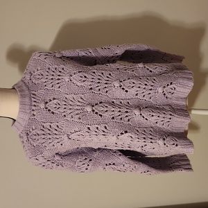 Aerie knit lilac sweater